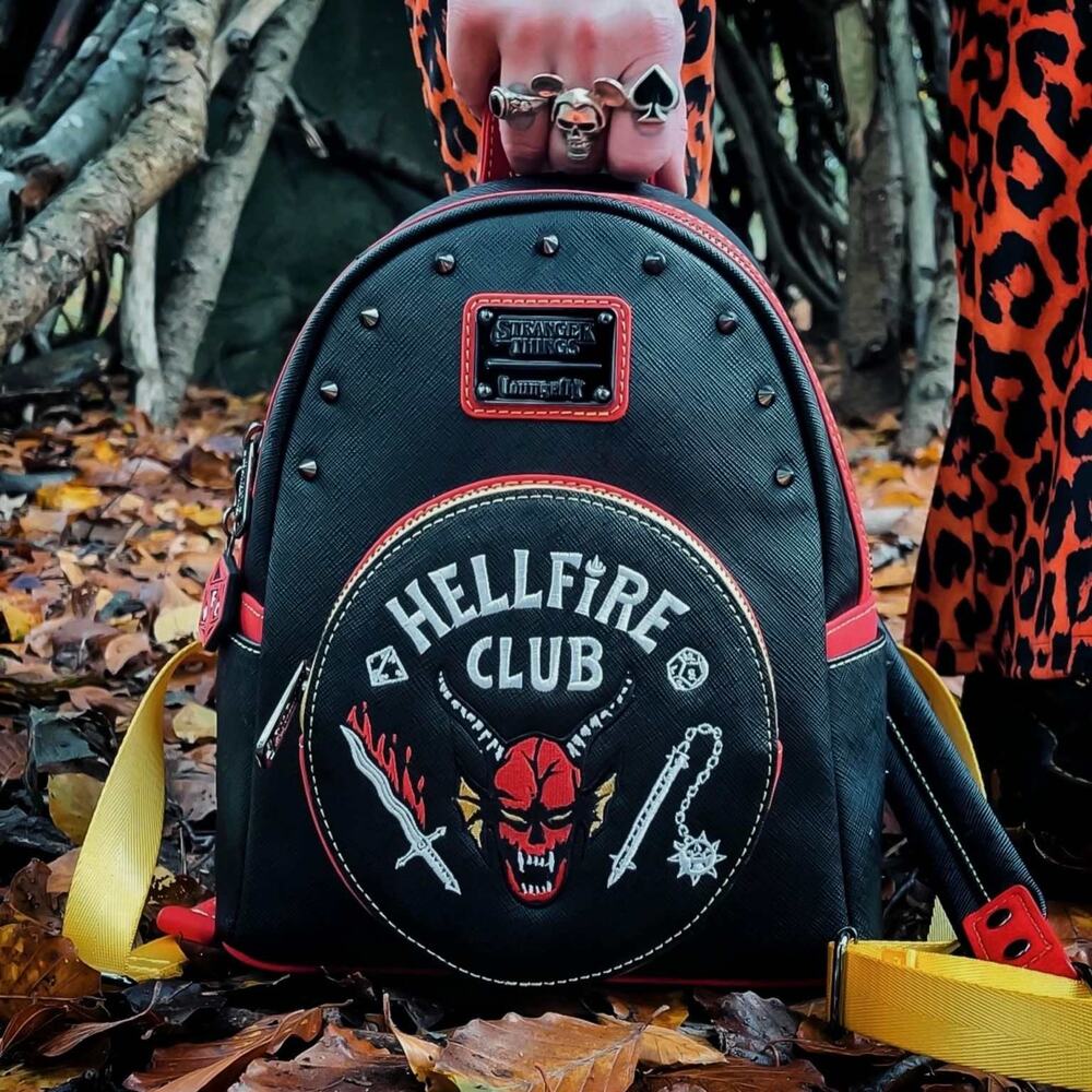 Hellfire Club Stranger Things Loungefly Mini Backpack NWT
